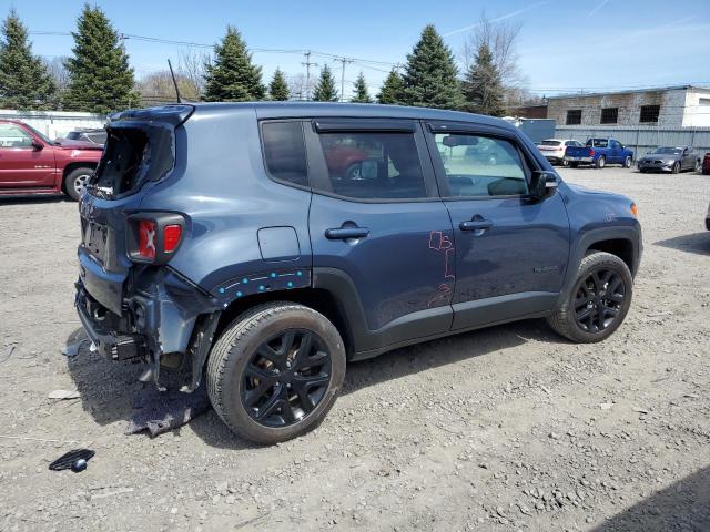 ZACNJDE19NPN82433 - 2022 JEEP RENEGADE ALTITUDE BLUE photo 3