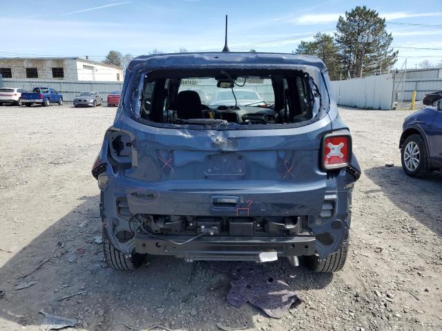 ZACNJDE19NPN82433 - 2022 JEEP RENEGADE ALTITUDE BLUE photo 6