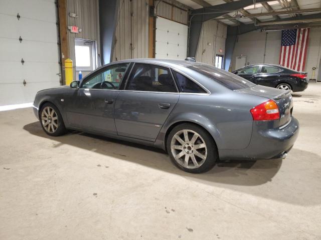 WAUCD64B64N059186 - 2004 AUDI A6 S-LINE QUATTRO GRAY photo 2