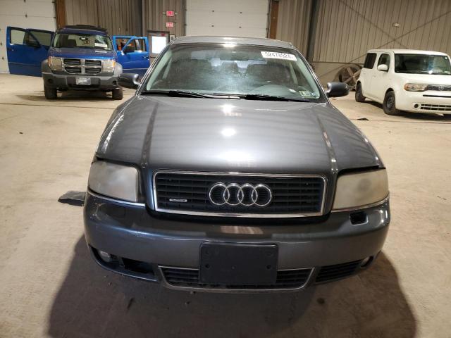 WAUCD64B64N059186 - 2004 AUDI A6 S-LINE QUATTRO GRAY photo 5