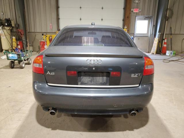 WAUCD64B64N059186 - 2004 AUDI A6 S-LINE QUATTRO GRAY photo 6