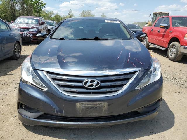 5NPEB4ACXEH914038 - 2014 HYUNDAI SONATA GLS BLACK photo 5