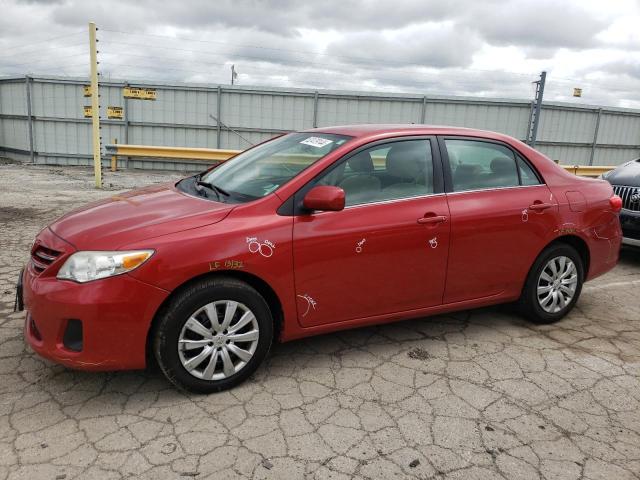 2T1BU4EE4DC029425 - 2013 TOYOTA COROLLA BASE RED photo 1