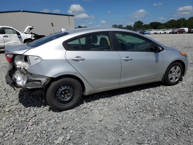 KNAFX4A62F5288838 - 2015 KIA FORTE LX SILVER photo 3