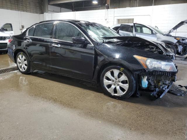 1HGCP36828A067228 - 2008 HONDA ACCORD EXL BLACK photo 4