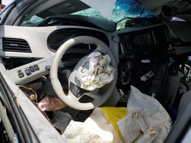 5TDYK3DC3DS364788 - 2013 TOYOTA SIENNA XLE ვერცხლისფერი ფოტო 8