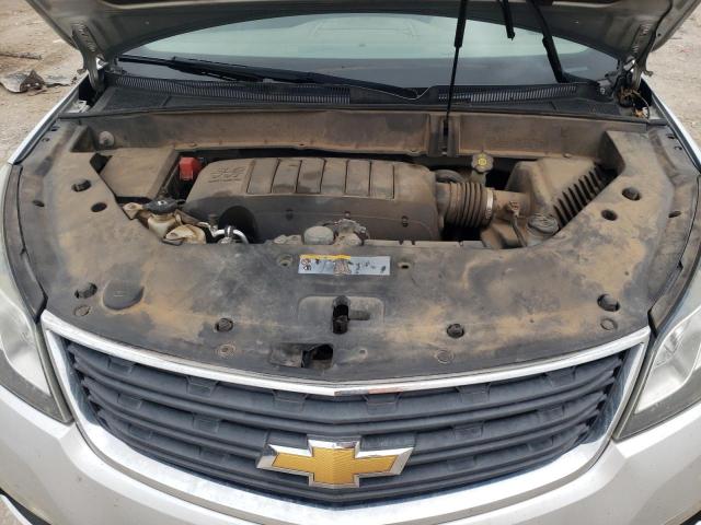 1GNKRFED9GJ155901 - 2016 CHEVROLET TRAVERSE LS SILVER photo 12