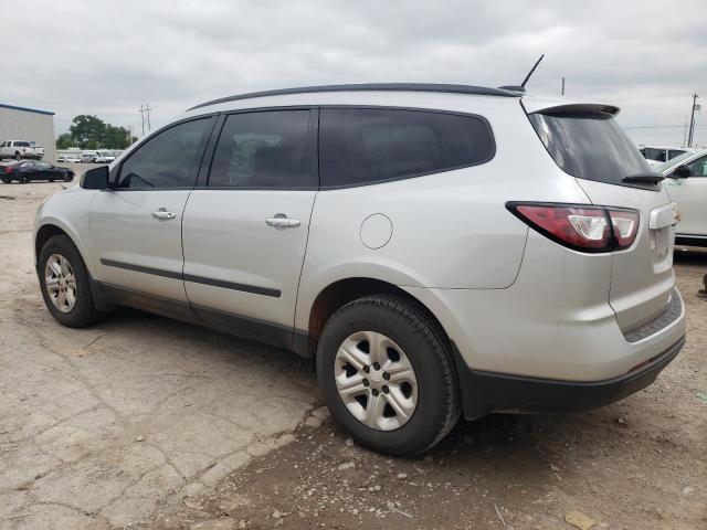 1GNKRFED9GJ155901 - 2016 CHEVROLET TRAVERSE LS SILVER photo 2