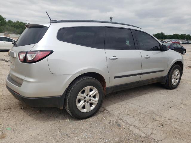 1GNKRFED9GJ155901 - 2016 CHEVROLET TRAVERSE LS SILVER photo 3