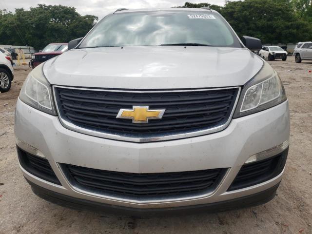 1GNKRFED9GJ155901 - 2016 CHEVROLET TRAVERSE LS SILVER photo 5