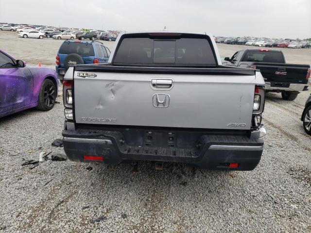 5FPYK3F53KB007070 - 2019 HONDA RIDGELINE RTL SILVER photo 6