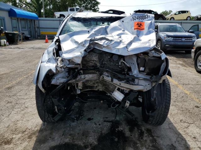 5TEJU62N78Z557312 - 2008 TOYOTA TACOMA DOUBLE CAB PRERUNNER SILVER photo 5