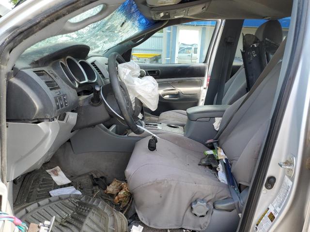 5TEJU62N78Z557312 - 2008 TOYOTA TACOMA DOUBLE CAB PRERUNNER SILVER photo 7