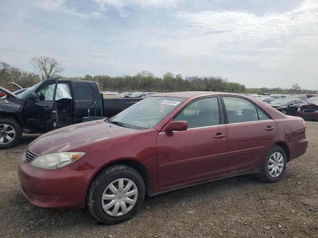 4T1BE32K36U137828 - 2006 TOYOTA CAMRY LE RED photo 1