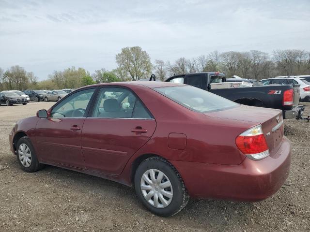 4T1BE32K36U137828 - 2006 TOYOTA CAMRY LE RED photo 2