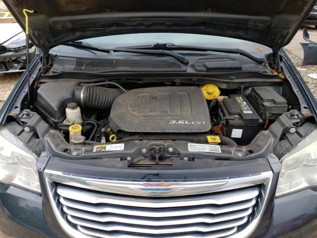 2C4RC1BG6ER400110 - 2014 CHRYSLER TOWN & COU TOURING 蓝色 照片 12