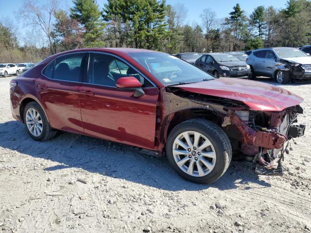 4T1B11HK1KU842404 - 2019 TOYOTA CAMRY L MAROON photo 4