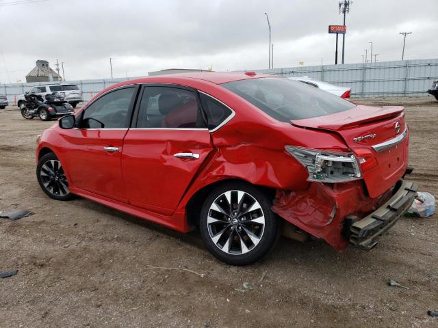 3N1AB7AP5GY323143 - 2016 NISSAN SENTRA S RED photo 2