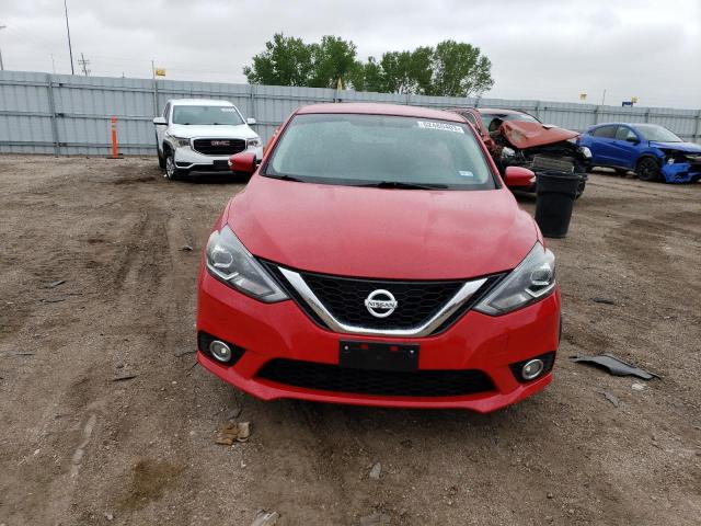 3N1AB7AP5GY323143 - 2016 NISSAN SENTRA S RED photo 5