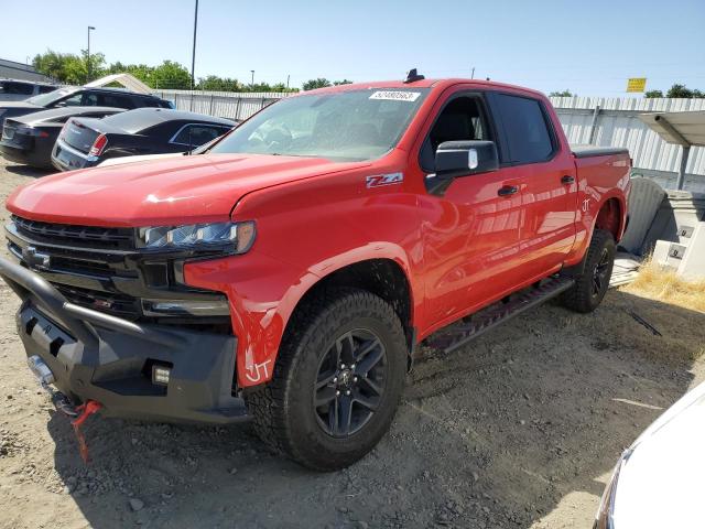 1GCPYFED0MZ188199 - 2021 CHEVROLET SILVERADO K1500 LT TRAIL BOSS RED photo 1