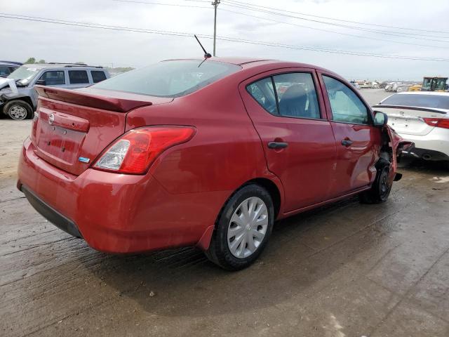 3N1CN7AP5FL894157 - 2015 NISSAN VERSA S RED photo 3