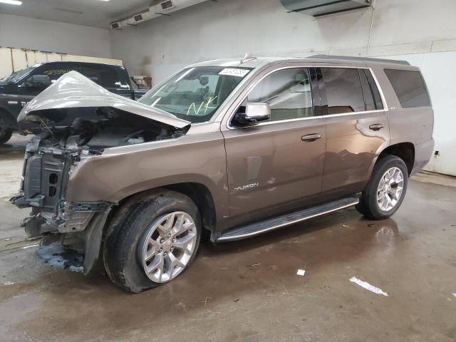 1GKS2BKC2GR252901 - 2016 GMC YUKON SLT GRAY photo 1