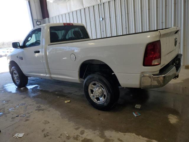 3C6LD5AL8CG208836 - 2012 DODGE RAM 2500 ST WHITE photo 2