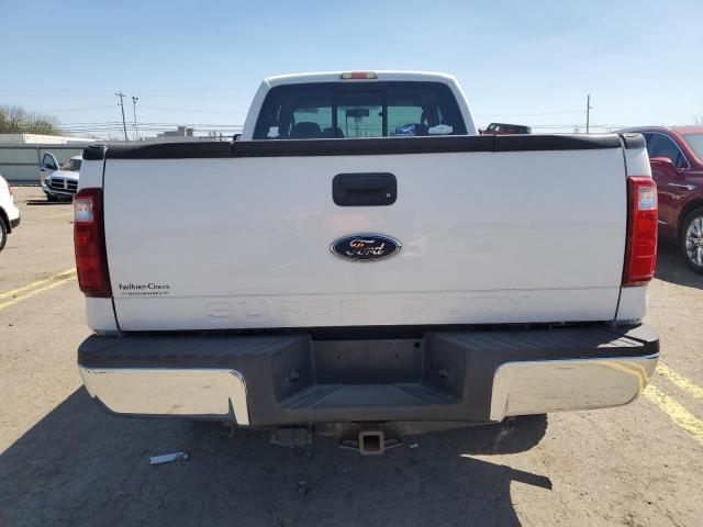 1FTSX21529EA79925 - 2009 FORD F250 SUPER DUTY WHITE photo 6