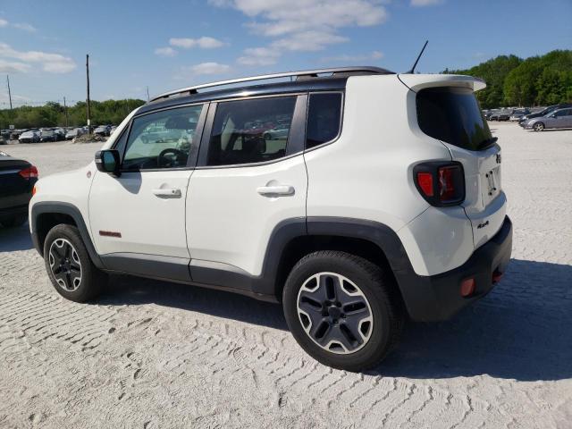 ZACCJBCT1FPB50746 - 2015 JEEP RENEGADE TRAILHAWK WHITE photo 2