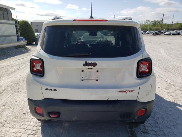 ZACCJBCT1FPB50746 - 2015 JEEP RENEGADE TRAILHAWK WHITE photo 6