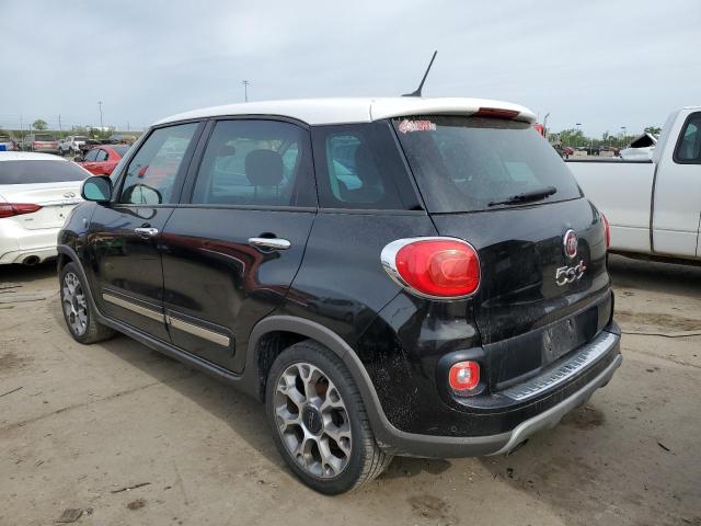 ZFBCFADH3GZ037375 - 2016 FIAT 500L TREKKING BLACK photo 2