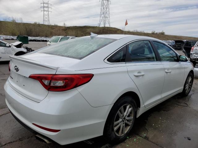 5NPE24AF3HH490510 - 2017 HYUNDAI SONATA SE WHITE photo 3