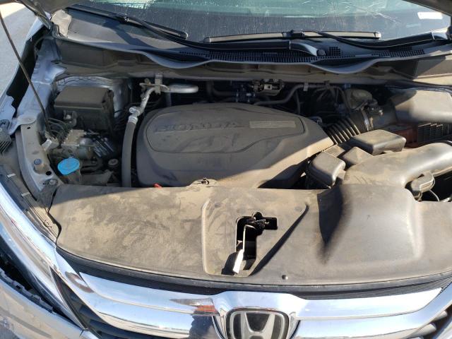 5FNRL6H9XKB114645 - 2019 HONDA ODYSSEY ELITE Silber Foto 12