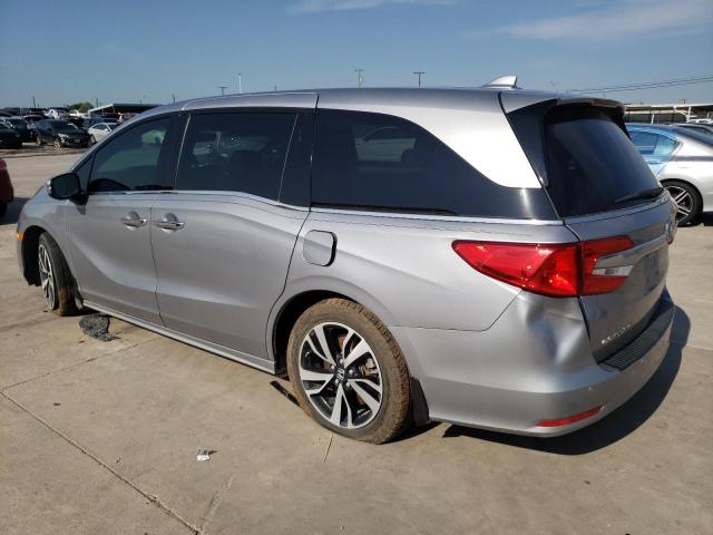 5FNRL6H9XKB114645 - 2019 HONDA ODYSSEY ELITE SILVER photo 2