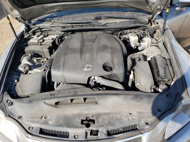 JTHBF1D29E5015405 - 2014 LEXUS IS 250 GRAY photo 11