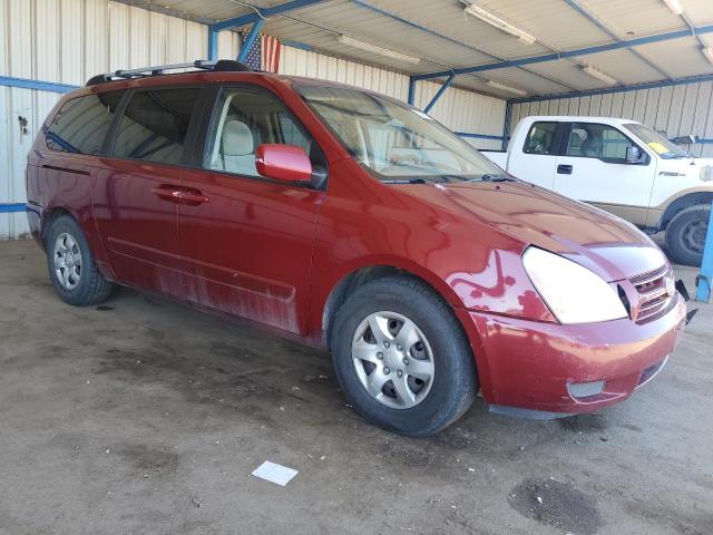 KNDMB233986242968 - 2008 KIA SEDONA EX RED photo 4