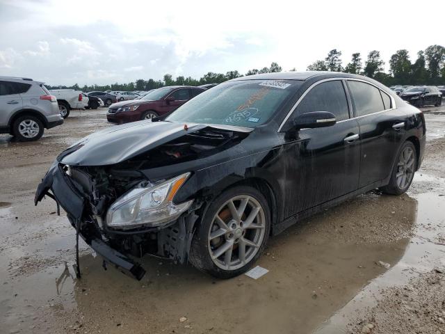 1N4AA5AP2BC857695 - 2011 NISSAN MAXIMA S BLACK photo 1