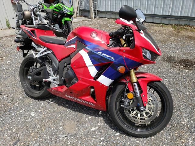 JH2PC40J6MK700936 - 2021 HONDA CBR600 RA RED photo 1