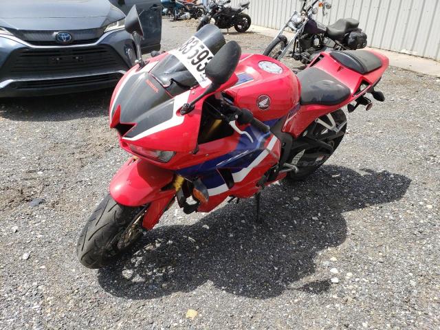 JH2PC40J6MK700936 - 2021 HONDA CBR600 RA RED photo 2