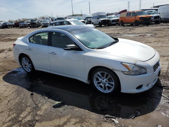 1N4AA5AP7AC804862 - 2010 NISSAN MAXIMA S WHITE photo 4