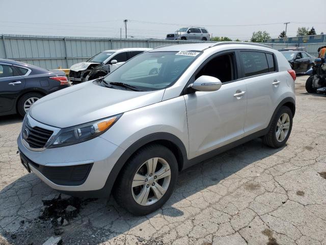 KNDPB3A2XC7224964 - 2012 KIA SPORTAGE BASE GRAY photo 1