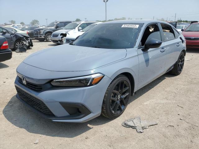 2HGFE2F5XNH590657 - 2022 HONDA CIVIC SPORT 灰色 照片 1