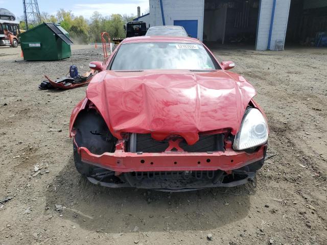 WDBWK54F16F089713 - 2006 MERCEDES-BENZ SLK 280 RED photo 5