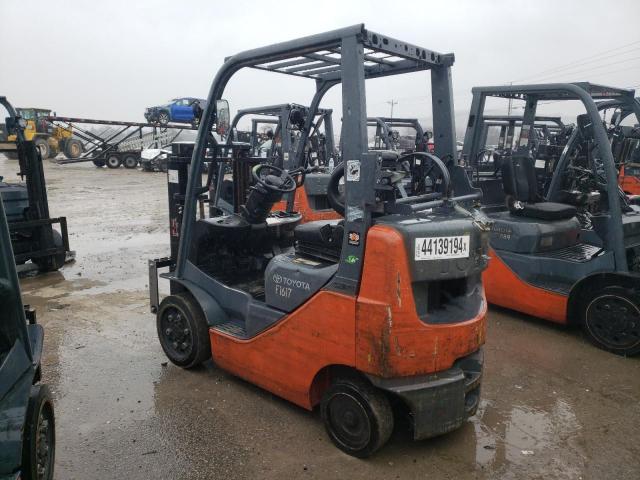 66819 - 2015 TOYOTA FORKLIFT Orange photo 3