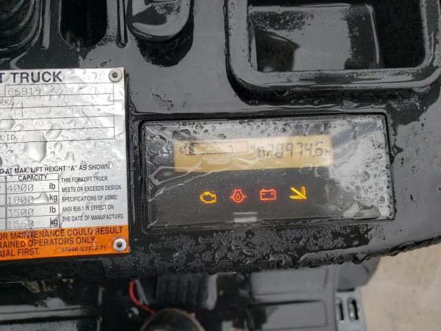 66819 - 2015 TOYOTA FORKLIFT Orange photo 8