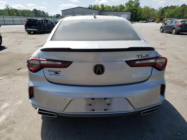 19UUB5F49NA000147 - 2022 ACURA TLX TECHNOLOGY SILVER photo 6