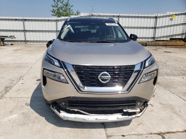 JN8AT3DC4MW106153 - 2021 NISSAN ROGUE PLATINUM SILVER photo 5