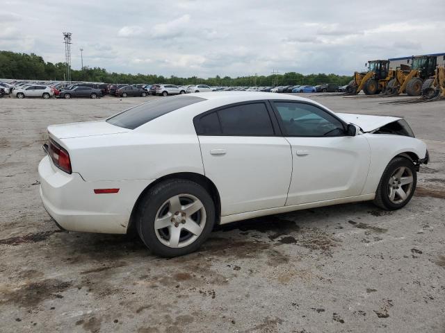 2B3CL1CT2BH587673 - 2011 DODGE CHARGER POLICE WHITE photo 3