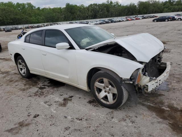 2B3CL1CT2BH587673 - 2011 DODGE CHARGER POLICE WHITE photo 4