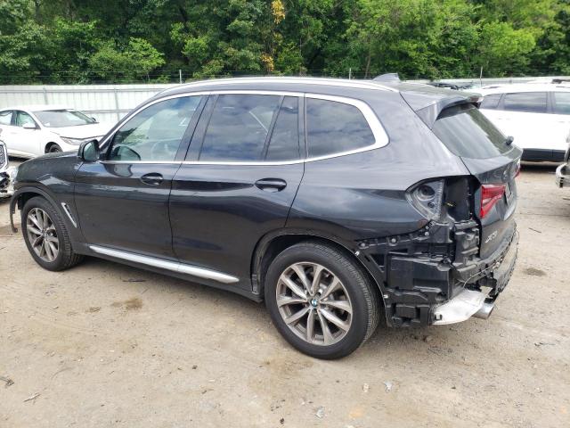 5UXTR7C54KLE98273 - 2019 BMW X3 SDRIVE30I Сұр фото 2
